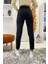 Phoebe Siyah Yüksek Bel Mom Jeans Boyfriend( 1 Beden Küçük Alın ) 3