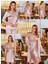 Jeremı Lingerie Saten Brodeli 6lı Set S300 Pudra (L) 1