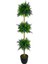 Yapay Ağaç Lavantalı Şimşir Top Siyah Saksılı 115*30CM 4