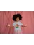 Kız Çocuk Pamuk 3 Mantar Baskılı Kısa Kol Tshirt 1