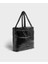 Black Glossy Tote Bag - Çanta 3