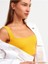 Oranj Askılı Crop Top 4