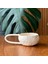 Stoneware Seramik El Yapımı Krem Rengi / Bej Benekli Fincan 1