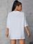 Bad Butterfly Baskılı Oversize T-Shirt Salaş Boyfirend 3