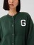 Kadın Yeşil Gap Logo Vintage Soft Oversized Varsity Hırka 3