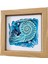 3D Lazer Kesim Mukkava Ammonit Desenli Duvar Dekoru - 30X30 cm Çerçeveli 2