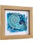 3D Lazer Kesim Mukkava Ammonit Desenli Duvar Dekoru - 30X30 cm Çerçeveli 5