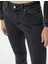 Yüksek Bel Kot Pantolon Skinny Fit Düğmeli Carmen Jeans 5