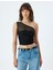 Tek Omuz Atlet Asimetrik Skinny Slim Fit 3