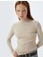 Dik Yaka Triko Kazak Uzun Kollu Dokulu Slim Fit 1