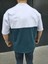 Torba Cep Detaylı Parçalı T-Shirt - Lacivert 4