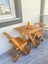 Ahşap Katlanır Bahçe Balkon Sandalyesi 3