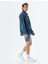 Slim Fit Kot Şort Bermuda Cepli Yıpratma Detaylı Pamuklu 1