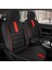 Mersedes Benz W 213 Uyumlu Lüks Oto,araba Tay Tüyü Koltuk Kılıfı Kırmızı Detay 1