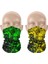 2'li Set Boyunluk Erkek Boyunluk Kadın Boyunluk Motosiklet Boyunluk Maske Balaklava Outdoor Maske 3