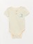 Baby Bisiklet Yaka Kısa Kollu Erkek Bebek Çıtçıtlı Body ve Pantolon 2