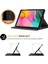 Samsung Galaxy T720 Tab S5E Uyumlu Kılıf Mikrofiber Astarlı Suni Deri 360 Derece Dönebilen Standlı Tablet Kılıfı 4