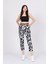 Kemerli Kot Gabardin Kumaş Desenli Trend Pantolon 4