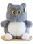 35 cm Yeni Tombul Bakır Çan Kedi Peluş Oyuncak Peluş Kedi Bebek (Yurt Dışından) 1