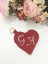 Love&love Kalp Formunda Monogram Nakışlı Bozuk Para Cüzdanı 1