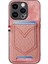 IPhone 15 Için Kılıf Pro Max Kot Cep Tasarım Crad Yuvası Manyetik Araba (Yurt Dışından) 5