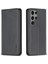 Samsung Galaxy S24 Ultra Pu Deri Çoklu Kart Yuvası Manyetik Için Flip Case (Yurt Dışından) 1