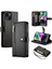 IPhone 14 Bilek Kayışı Kickstand Çok Fonksiyonlu Kart Yuvaları Için Flip Case (Yurt Dışından) 1