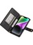 IPhone 14 Bilek Kayışı Kickstand Çok Fonksiyonlu Kart Yuvaları Için Flip Case (Yurt Dışından) 4
