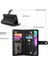 IPhone 14 Bilek Kayışı Kickstand Çok Fonksiyonlu Kart Yuvaları Için Flip Case (Yurt Dışından) 5