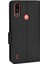 Motorola Moto E7 Güç Cüzdan Pu Deri Yan Toka Manyetik (Yurt Dışından) 5