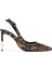 Kadın Vegan Stiletto Ayakkabı 1007 9029 Bn Sndlt Y24 Leopar Tas 1