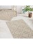 Schafer Home Elly Tafting 2 Li Banyo Paspası 60x100-50x60-Bej 1