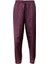 Erkek Saten Kumaş Pijama Pantolon Düz Renk Beli Lastikli Cepsiz Geniş Paça Rahat Kesim 1