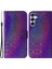 Samsung Galaxy M15 5g Deri Kılıf Göz Kamaştırıcı Çiçek Telefon Kılıfı-Mor (Yurt Dışından) 1