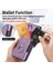 Samsung Galaxy A25 5G(GLOBAL)(161,0 x 76,5 x 8,3mm)Halkalı Kickstand Tpu+Pu Deri Anti-Damla Telefon Kılıfı-Mor (Yurt Dışından) 4