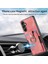 Samsung Galaxy A54 5g Telefon Kılıfı Için Vintage Doku Halka Tutucu Kickstand Anti-Düşme Kapak-Pembe (Yurt Dışından) 5