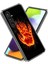 Samsung Galaxy S23 Fe Için Darbeye Dayanıklı Kılıf Desen Baskı Esnek Tpu Telefon Kabuk-Yangın Palmiye (Yurt Dışından) 1