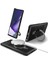 Samsung Galaxy NOTE20 ULTRA/NOTE20 Ultra 5g Kılıf Pc+Tpu Kickstand Manyetik Telefon Kapağı-Siyah (Yurt Dışından) 1