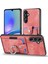 Samsung Galaxy A34 5g Cep Telefonu Kılıfı Kart Tutucu Halka Kickstand Koruma Kapağı-Pembe (Yurt Dışından) 2