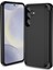 Samsung Galaxy S24+KILIF Kart Yuvası Manyetik Çevirme Kickstand Tpu+Pc Telefon Kapağı-Siyah (Yurt Dışından) 1