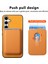 Samsung Galaxy S24+ÇIKARILABILIR Kart Tutuculu Manyetik Telefon Kılıfı-Turuncu (Yurt Dışından) 5