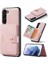 Jeehood Samsung Galaxy S23+ Kılıf Deri Telefon Arka Kapak Manyetik 2'si 1 Arada Çıkarılabilir-Pembe (Yurt Dışından) 1