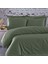 Sabia %100 Pamuk 62 Tel (155 Tc) 140X200+30 cm Lastikli Çarşaflı Çift Kişilik Nevresim Takımı (4 Yastıklı) 1