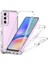 Samsung Galaxy A05S 4g Şeffaf Kılıf Akrilik + Tpu Telefon Kapağı 3'ü 1 Arada (Yurt Dışından) 1