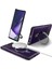 Samsung Galaxy NOTE20 ULTRA/NOTE20 Ultra 5g Kılıf Pc+Tpu Kickstand Manyetik Telefon Kapağı-Mor (Yurt Dışından) 1