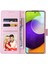 Samsung Galaxy A52 4g/5g Kılıf Için Rfıd Engelleme-Çiçekli Çiçekli Pu Deri Telefon Kılıfı (Yurt Dışından) 2