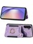 Samsung Galaxy A54 5g Kılıf Için Rfıd Engelleme Kart Yuvaları Halkalı Telefon Kapağı Kickstand-Mor (Yurt Dışından) 2