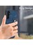 Samsung Galaxy A54 5g Kılıf Için Rfıd Engelleme Kart Yuvaları Halkalı Telefon Kapağı Kickstand-Mavi (Yurt Dışından) 5