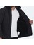 HALDOR IN Erkek Slim Fit Mont & Kaban Siyah 5