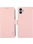 Samsung Galaxy A04 4G(164,4 x 76,3 x 9,1 Mm)Pu Deri Cüzdan Standı Kılıf Rfıd Engelleme Telefon Kabuğu-Pembe (Yurt Dışından) 1